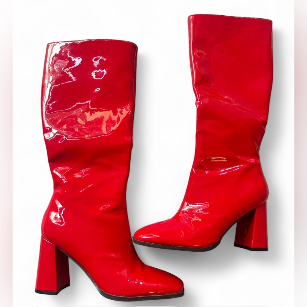 Dream pairs Red gogo boots
